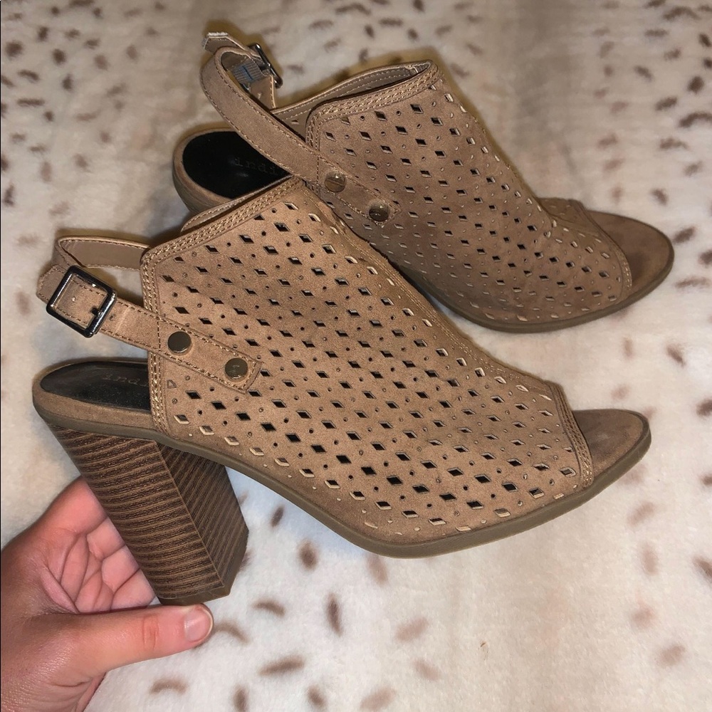 Open Toe Wedge